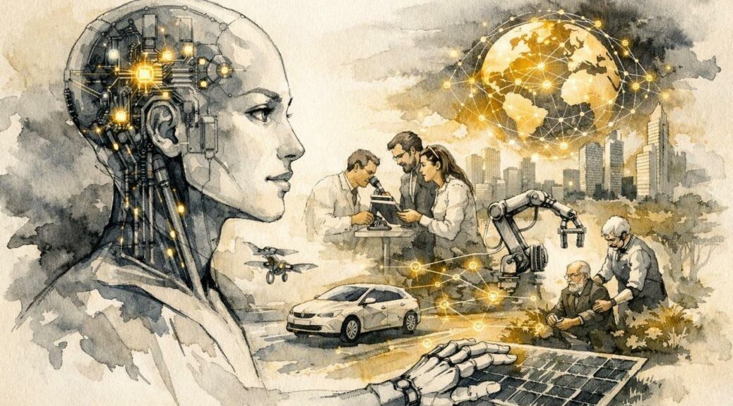 Editorial illustration for: Unveiling the Truth: AGIs Potential Presence in Todays World