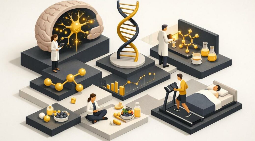 Editorial illustration for: Exploring the Genetic Basis of Dopamine Metabolism in the Brain