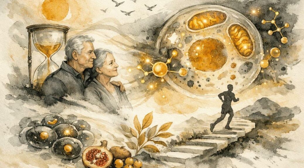 Editorial illustration for: Exploring the Benefits of Urolithin A