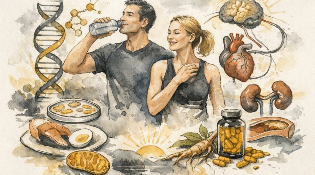 Editorial illustration for: ALCAR: Risks and Benefits for Slow COMT and High TMAO Genes