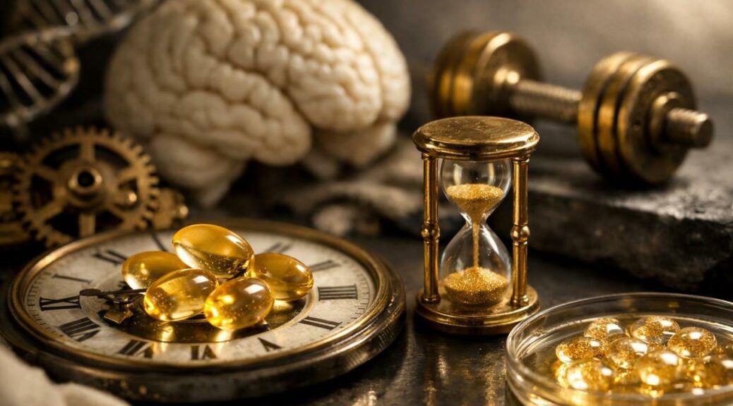 Editorial illustration for: Omega-3 Benefits: Boosting Cognition, Muscle & Longevity